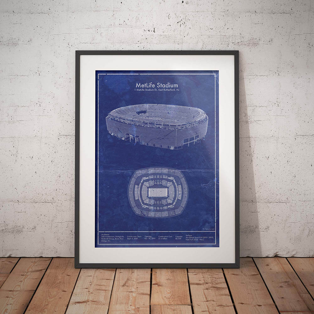 MetLife Stadium - New York Giants Art Print